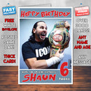 Personalised Matt Hardy 1 WWE Inspired Style Birthday Card (SA)