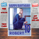 Personalised Melanie Laurent 1 INSPIRED THEME Celebrity Birthday Card (SA)
