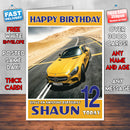 Personalised Mercedes 6 Cars Birthday Card (SA)