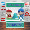 Personalised Messy Goes To Okido 4 Style Theme Personalised Kidshows Birthday Card (SA)