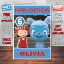 Personalised Messy Goes To Okido 5 Style Theme Personalised Kidshows Birthday Card (SA)