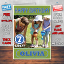 Personalised Minibeast Adventure With Jess 2 Style Theme Personalised Kidshows Birthday Card (SA)