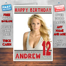 Personalised Mirjam Weichselbraun 1 Celebrity Inspired Style Birthday Card (SA)