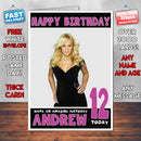 Personalised Mirjam Weichselbraun 2 Celebrity Inspired Style Birthday Card (SA)