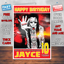 Personalised Music Hip Hop Celebrity Birthday Card (SA
