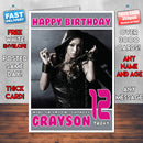 Personalised Namie Amuru 1 Celebrity Inspired Style Birthday Card (SA)