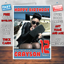 Personalised Natalia Kills 2 Celebrity Inspired Style Birthday Card (SA)