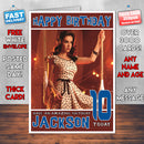 Personalised Natalia Oreiro 1 Celebrity Inspired Style Birthday Card (SA)