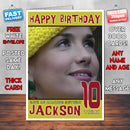 Personalised Natalia Oreiro 2 Celebrity Inspired Style Birthday Card (SA)