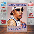 Personalised Nelly 2 INSPIRED THEME Music Birthday Card (SA)