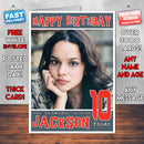 Personalised Norah Jones 1 Celebrity Inspired Style Birthday Card (SA)