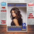 Personalised Nyusha Celebrity Inspired Style Birthday Card (SA)