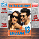 Personalised Ok Jaanu 2 Bollywood Inspired Style Birthday Card (SA)