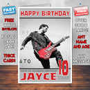 Personalised PAUL GILBERT Celebrity Birthday Card (SA