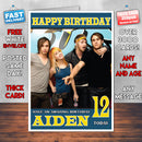 Personalised Paramore 1 Celebrity Inspired Style Birthday Card (SA)