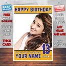 Personalised Parineeti Chopra 2 INSPIRED THEME Celebrity Birthday Card (SA)