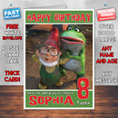 Personalised Paris And Nanette Style Inspired Cartoon Birthday Card (SA)