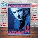 Personalised Pavel Kishan Celebrity Inspired Style Birthday Card (SA)