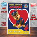 Personalised Paw Patrol 2 Birthday Card (SA)