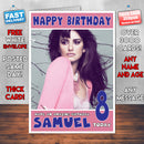 Personalised Penelope Cruz 7 INSPIRED THEME Celebrity Birthday Card (SA)