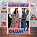 Personalised Phantom Bollywood Inspired Style Birthday Card (SA)