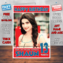 Personalised Prachi Desai 2 Bollywood Inspired Style Birthday Card (SA)