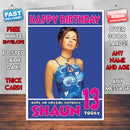 Personalised Preeti Jhangiania Bollywood Inspired Style Birthday Card (SA)