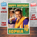 Personalised Prem Ratan Dhan Payo 1 Bollywood Inspired Style Birthday Card (SA)