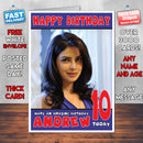 Personalised Priyanka Chopra 1 INSPIRED THEME Celebrity Birthday Card (SA)