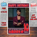Personalised Priyanka Chopra 4 INSPIRED THEME Celebrity Birthday Card (SA)