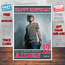 Personalised Puscifer Celebrity Inspired Style Birthday Card (SA)