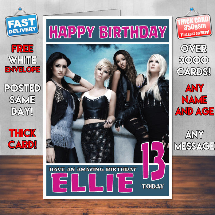 Personalised Queensberry Celebrity Inspired Style Birthday Card (SA)