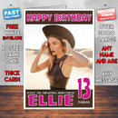 Personalised Quigley Celebrity Inspired Style Birthday Card (SA)