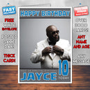 Personalised RICK ROSS Celebrity Birthday Card (SA