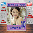Personalised Rachel Bilson 3 INSPIRED THEME Celebrity Birthday Card (SA)