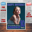 Personalised Rachel Mcadams 6 INSPIRED THEME Celebrity Birthday Card (SA)