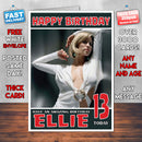 Personalised Rachel Stevens Celebrity Inspired Style Birthday Card (SA)