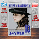 Personalised Rachel Weisz 2 INSPIRED THEME Celebrity Birthday Card (SA)