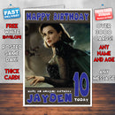 Personalised Rachel Weisz 4 INSPIRED THEME Celebrity Birthday Card (SA)