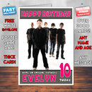 Personalised Radiohead 1 INSPIRED THEME Music Birthday Card (SA)