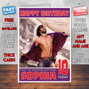 Personalised Ram Leela Bollywood Inspired Style Birthday Card (SA)