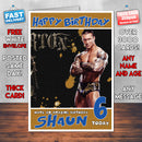 Personalised Randy Orton 1 WWE Inspired Style Birthday Card (SA)
