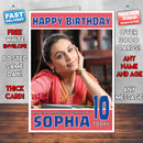 Personalised Rani Mukherjee 2 Bollywood Inspired Style Birthday Card (SA)