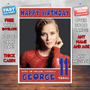 Personalised Reese Witherspoon 3 INSPIRED THEME Celebrity Birthday Card (SA)