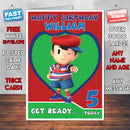 Personalised Rigged Robot Birthday Card (SA)