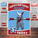 Personalised Rocoon 3D Birthday Card (SA)