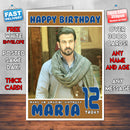 Personalised Ronit Roy Bollywood Inspired Style Birthday Card (SA)