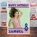 Personalised Rose Byrne 4 INSPIRED THEME Celebrity Birthday Card (SA)