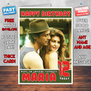 Personalised Roy 1 Bollywood Inspired Style Birthday Card (SA)