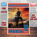 Personalised Rudhramadevi Bollywood Inspired Style Birthday Card (SA)